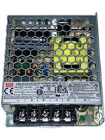 Fuente de Alimentación Conmutada de Salida Única para Automatización Industrial Meanwell LRS-50-24 50W 24V