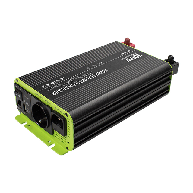 500W Pure Sine Wave Inverter with UPS Charger Function DC 12V/24V/48V Switchover AC 100V/110V/220V/230V/240V