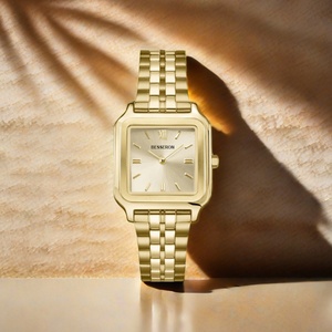 Montre de luxe carrée classique avec logo personnalisé, montre à quartz unique pour femme, montres de mode pour femme, OEM ODM - Product Image 3