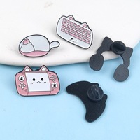 Épingles à linge en métal sur le thème de fée, poignée de souris, pour clavier, console de jeu