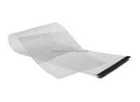 Usine P6 P10 Intérieur Intelligent Cristal Maille Adhésif Ultra Mince Flexible Transparent Panneau D'affichage Module LED Film Écran pour Verre