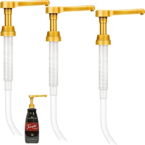 Vente en gros 38/<span class=keywords><strong>400</strong></span> Distributeur de pompe à sauce 15cc pour sirop de sauce Torani et Davinci Bouteilles de 64 <span class=keywords><strong>onces</strong></span> - Product Image 2
