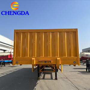 Semi-remorque porte-conteneurs robuste de 45 pieds, 60 tonnes, 3 <span class=keywords><strong>essieux</strong></span>, neuve, à vendre - Product Image 1