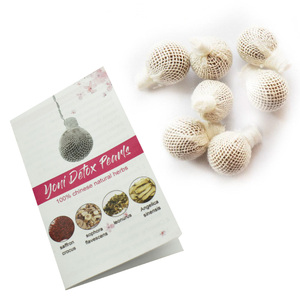 Perlas Herbales Detox Yoni de Color Verde <span class=keywords><strong>Naranja</strong></span> y Marrón Oscuro, Venta al por Mayor de Fábrica China, 100% Originales, Tampones para Cuidado Vaginal Clean Point - Product Image 5