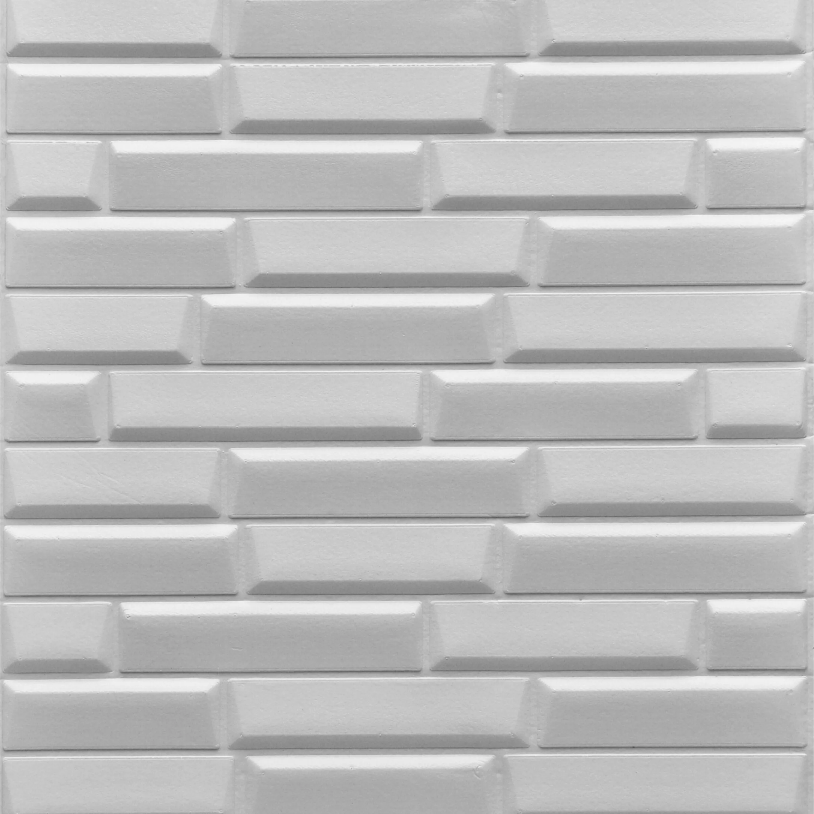 Good reputation marble 3d xpe foam wall sticker living room decoration 3d wallpaper foam brick