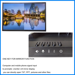 Simar Téléprompteur de studio professionnel de 27 pouces avec écran auto-inversable, format plus grand, pour l'enregistrement <span class=keywords><strong>vidéo</strong></span> - Product Image 4