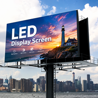 Écran LED fixe extérieur personnalisé P3.076, IP65, étanche, haute luminosité, panneau d'affichage LED mural, écran vidéo publicitaire