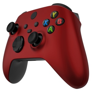 Side Panel & <b>Grip</b> Housing Cover for Xbox Series X/S <b>Controller</b> - Scarlet Red Replacement Shell Case Plastic - Product Image 4