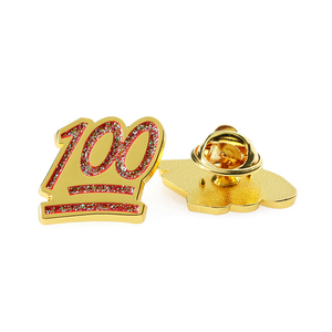 2024 Thiết Kế Mới Số Kẽm Hợp Kim Kim Loại <span class=keywords><strong>Pins</strong></span> Bán Buôn Tùy Chỉnh Ve Áo Pin Vàng Men Mềm Phù Hiệu Long Lanh Cho Quần Áo Hoặc Mũ - Product Image 3