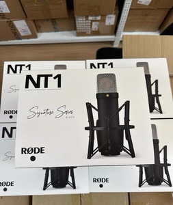 Microphone à condensateur de studio <span class=keywords><strong>RODE</strong></span> <span class=keywords><strong>NT1</strong></span> Signature, performances exceptionnelles dans une large gamme d'applications studio - Product Image 1