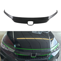 ABS voiture porte décoration milieu maille garnitures calandre panneau couverture garniture cadre extérieur carrosserie Kits pour Honda City 2024