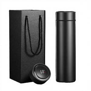 Corporate <b>Gift</b> <b>Box</b> Set Father's Day Personalized Promotional 304 Stainless Steel Smart Thermos Flask Business <b>Gift</b> Cup Wholesale - Product Image 4