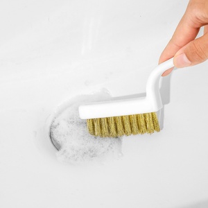 Multi-functional Brush Hand Long Handle Window Groove Corner Cleaning V-shaped <b>Gap</b> Cleaning Brush for Household Cleaner Tool - Product Image 1