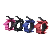 Colliers de serrage professionnels pour haltères, à verrouillage rapide, 5 cm, boucle fixe, en aluminium, résistants à l'usure, antidérapants, personnalisables