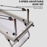 Machine de Pilates portable et pliable, écologique, sûre et saine, pour l'étirement et l'entraînement corporel, utilisation à domicile/en salle de sport, en acier allié