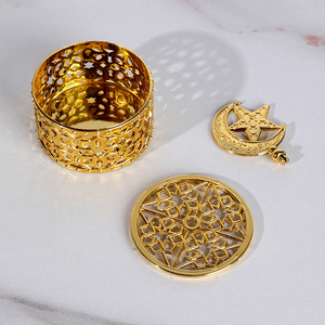 Nuova Collezione di Scatole per Caramelle Islamiche in Plastica, Resistenti, con Motivi Luna e Stella, Confezioni Regalo per Compleanni, Matrimoni e Ramadan - Product Image 3