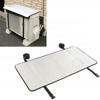 Couverture de climatisation en feuille d'aluminium personnalisée pour la maison, l'extérieur, la climatisation centrale et externe, le pare-soleil, la couverture du climatiseur extérieur