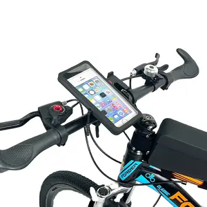 Waterproof Mount Bike Smart Phone Case Holder Handlebar Well-Built Mountain Frame Touch-Screen Stand Cycling Cell Holder