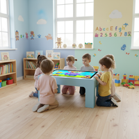 Tableau blanc interactif de 32 pouces avec 10 points tactiles, résolution 1920x1080, pour les écoles, les cafés, les banques (options 43/55 pouces)