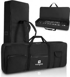 Sac de transport pour clavier de piano électronique 88 touches, certifié BSCI, avec double bandoulière, souple et résistant - Product Image 6