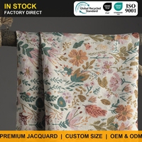 Tissu jacquard recyclé écologique certifié GRS, vente en gros pour le marché européen