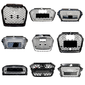 Kit Carrozzeria Stile RS3 per Paraurti Anteriore <span class=keywords><strong>A3</strong></span> S3 con Griglia a Nido d'Ape Nera per <span class=keywords><strong>A3</strong></span> S3 <span class=keywords><strong>8Y</strong></span> 2020-2024 - Product Image 1