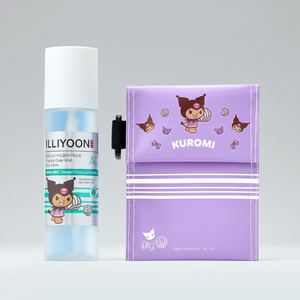 Kuromi Calidad 200mL Cica Trouble Clear Body Sprays Buen bronceado con bolsa de pasaporte - Product Image 2