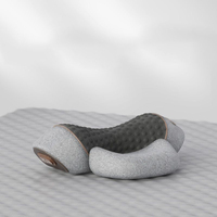 Oreiller de Massage Cervical Relaxant, Masseur pour Soulagement de la Douleur et Traction Rachidienne, Dispositif Chauffant pour Étirement du Cou