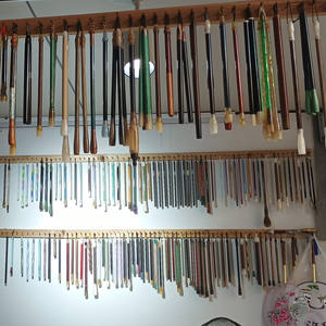 Hoogwaardige <span class=keywords><strong>Chinese</strong></span> kunst handgemaakte geiten- en wolvenhaar kalligrafiepennen cadeauverpakking voor schilderen, schrijven, decoratie, aangepaste verpakking - Product Image 6