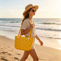 Venta al por mayor Eva Beach Bag S Hand Tote Simply Southern Eva Bog Beach Bag Silicona Beach Boggy Bag Bog