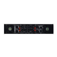 Nouveau 2025 600W haute puissance 4 canaux amplificateur de puissance Audio de scène professionnel pour les systèmes de performance sonore en direct et d'équipement DJ