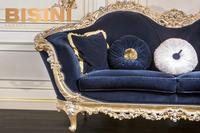 Ensemble canapé et fauteuil, Style Baroque, de luxe, design Empire, pour Villa, salon