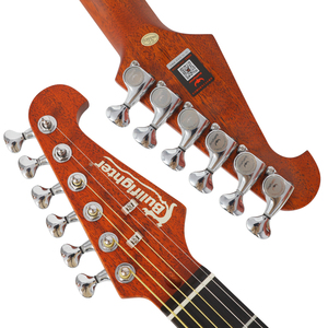 Bullfighter K10 エレキギター インディアンローズウッド指板 ナチュラル サイレント エレクトリック アコースティックギター - Product Image 4