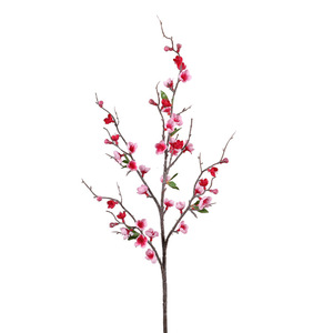 Flores y Flores <span class=keywords><strong>de</strong></span> Melocotón Artificiales al por Mayor <span class=keywords><strong>de</strong></span> Fábrica para Bodas, Oficina, Graduación, Halloween, Bonsái Decorativo - Product Image 6