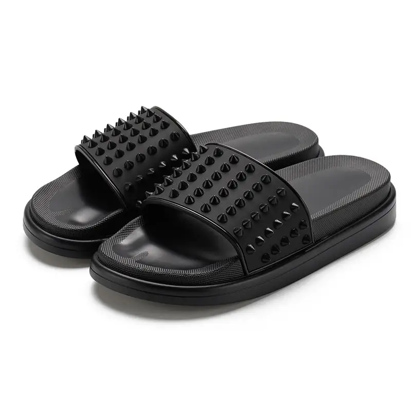 Xsheng High Platform Slippers Slippers Women And Men Summer Beach Sandals Bathroom Slide Slipper With Massage Sole