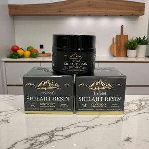 Resina di Shilajit Pura dell'Himalaya Biologica Biyode 50g, Integratore Premium di Grado Alimentare con Etichetta Privata OEM di Alta Qualità per Uomo - Product Image 1
