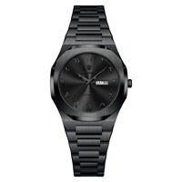 Jam Tangan Wanita Poedagar Quartz Dial Arab Bentuk Oktagon |   Jam Tangan Anti Air dengan Tali Baja Tahan Karat untuk Penggunaan Sehari-hari & Formal
