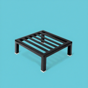 Soportes Metálicos para Plantas, Diseño Cuadrado Minimalista, Recubrimiento en Polvo, Duraderos, para Jardín - Product Image 3