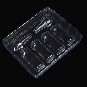 Tùy chỉnh rõ ràng thực hiện PVC Pet Nến sáp tan chảy vỏ sò bao bì nhựa khay vỉ - Product Image 4