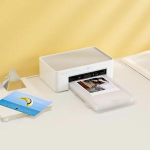Para <span class=keywords><strong>Xiaomi</strong></span> Mijia Photo Printer 1S sublimación térmica inalámbrica portátil con WiFi/BT, papel de 6 "y 3", película antidecoloración 300*300dpi - Product Image 2