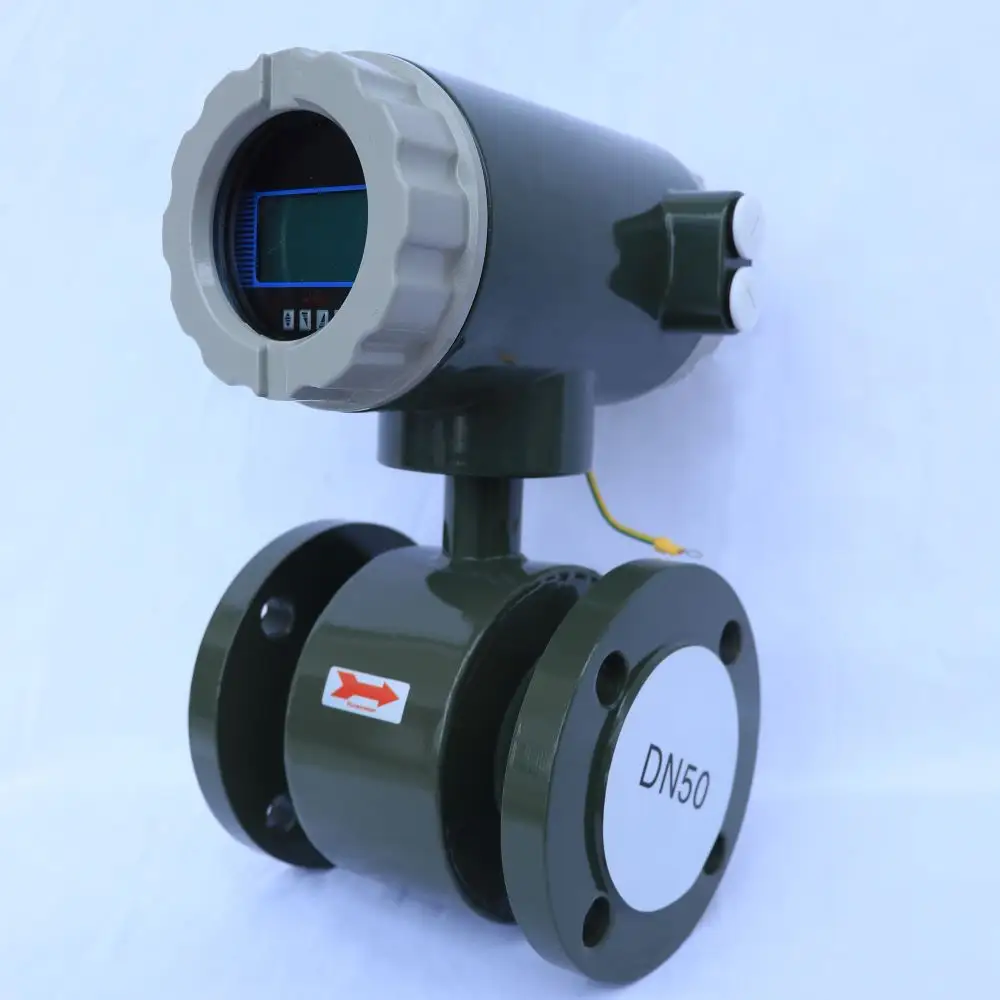 Medidor de fluxo eletromagnético 5gpm, medidor de fluxo de água inline para medidor de fluxo líquido para medidor de fluxo de água marinha
