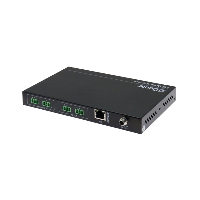 Dante Surface Mount 2 X 2 Dante / AES67 Interface Converter Audio Adapter