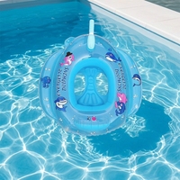 Bouée gonflable pour bébé avec siège, siège flottant rond pour nourrisson, bouée aquatique pour tout-petit pour la plage
