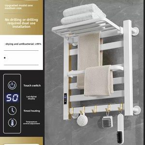 Toallero Eléctrico Inteligente con Temperatura Constante, Antibacteriano, de Pared, Calentador para el Hogar, Sin Perforaciones, Diseño Moderno - Product Image 3