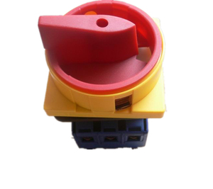 Original DE-LIXI LW26GS-20/04M2 <b>Padlockable</b> Rotary Cam Switch 20A 4P LOTO Main Disconnect with Mount - Product Image 6