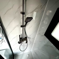 Maison conteneur mobile pliable moderne en kit, type cabine, pour couchage, séjour et salle de sport, fabriquée en Chine