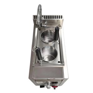 Vendita calda commerciale a doppia testa in acciaio inossidabile fornello a Gas nuovo Design da tavolo protezione per fiamma hotel ristoranti - Product Image 5