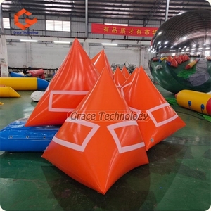Grande <span class=keywords><strong>bouée</strong></span> triangulaire <span class=keywords><strong>gonflable</strong></span> flottante personnalisée pour l'événement aquatique <span class=keywords><strong>Bouée</strong></span> <span class=keywords><strong>gonflable</strong></span> dans l'équipement de jeu aquatique - Product Image 3