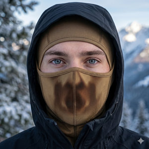 Balaclava unisexe à motif personnalisé, changeant de couleur, réactive à la chaleur, couvrant entièrement le visage, masque thermique pour le ski, idéal pour les soirées autour du feu de camp - Product Image 1