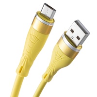Cable de Datos de Carga Rápida TPE con Conectores USB-A/Micro USB/Tipo-C, Conductor de Cobre Puro para Teléfonos Móviles, Cámaras y Auriculares